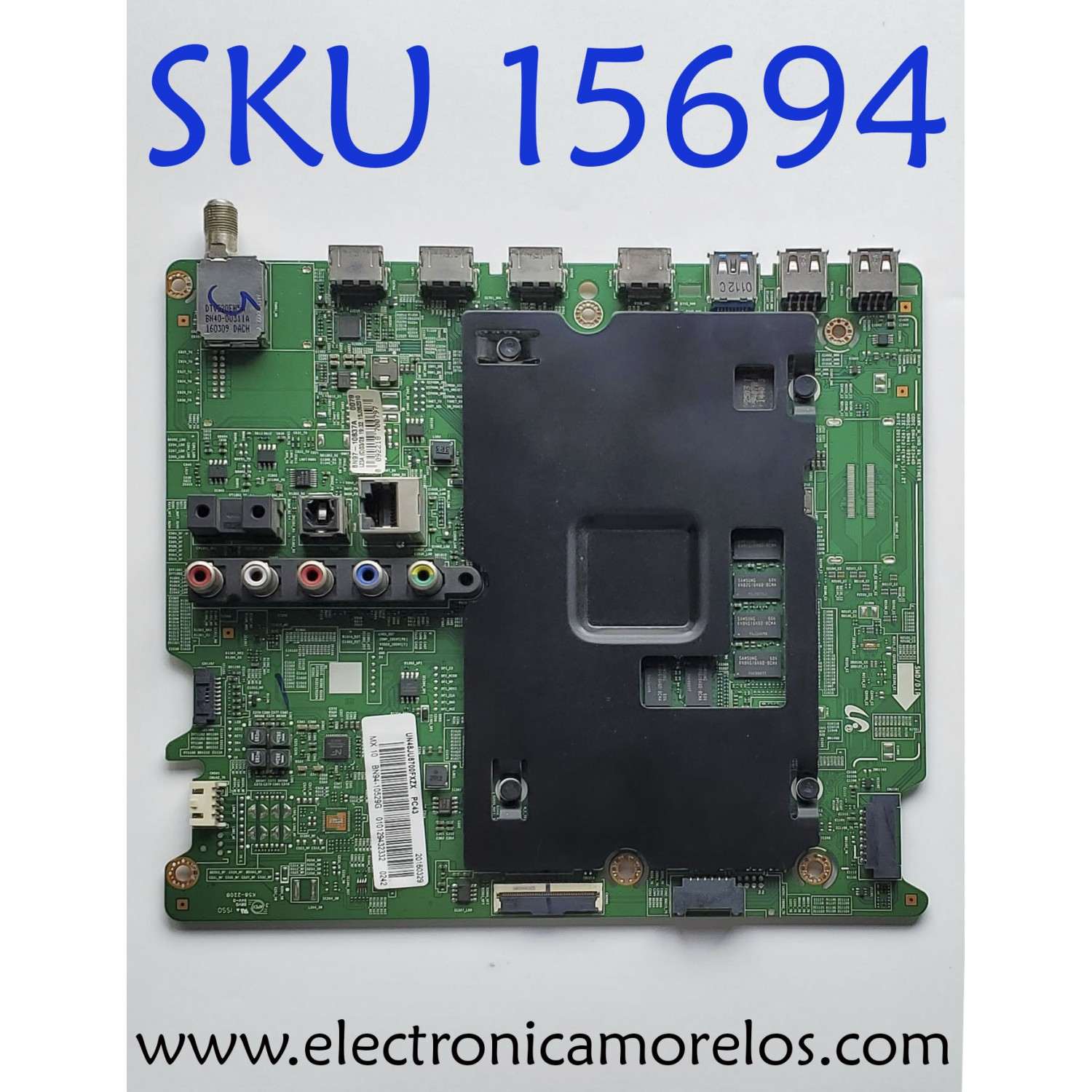 MAIN PARA TV SAMSUNG / NUMERO DE PARTE BN94-10529G / BN41-02344D / BN97-10837A / BN9410529G / PANEL CY-WJ048HGLVBH / DISPLAY LSF480FN08-K02 / BN96-38673A / BN9638673A / MODELO UN48JU6700FXZX VH03